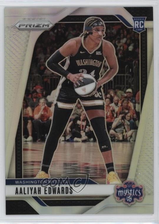 2024 Panini Prizm WNBA Silver Prizm Aaliyah Edwards #70 12g7