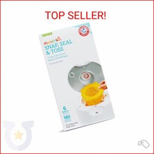 Munchkin  Arm  Hammer Diaper Pail Snap, Seal  Toss  Refill Bags, Holds up to 1