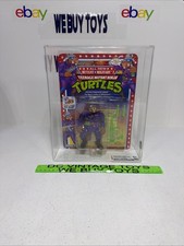 1992 Playmates TMNT Mutant Military 2 Private Porknose Bebop CAS 80  GRADED