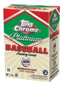 2025 TOPPS CHROME PLATINUM BASEBALL VALUE BLASTER BOX MLB Brand New Sealed QTY