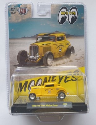 1932 Ford 3Window Coupe MoonEyes Salt Lake Racer ** M2 Machines Hobby 1:64