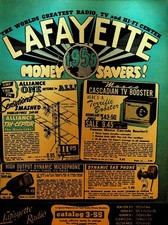 Lafayette Catalog 3-55 1955 Binoculars Speakers Amplifiers