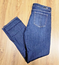 KUT From the Kloth Jeans Sz 14 Catherine Boyfriend Dark Stretch Denim
