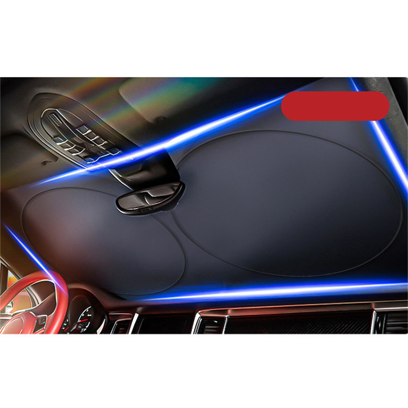 140 X 70cm Car Sun Shade Windshield UV Proof Heat Insulation Foldable Front