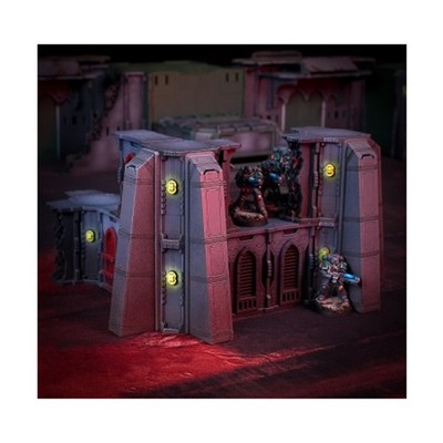 Death Ray Designs Terrain Bombed-Out Bunker Pack SW (New)