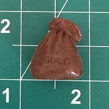 Marx Best of the West - Johnny West - Brown Gold Money Bag Sack
