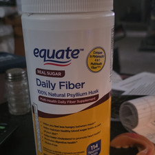 Equate Daily Fiber Psyllium Husk Powder Diges...