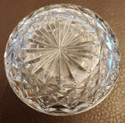 Small Crystal Diamond Cut Jar no Lid — photo 3
