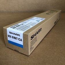 Genuine Sharp MX61NTCA Cyan Toner Cartridge - Factory Sealed