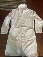 NEW: Women  s White Lab Coat, Button Up - Size 6 - Fashion Seal Style 486