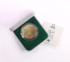1988 RAM $5 Parliament House Proof Coin - Box & COA