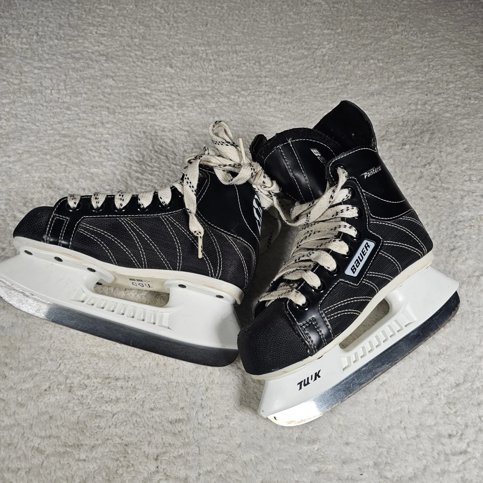 CHAUSSURE BAUER SUPREME PANTERA TUUK SKATES TAILLE Y12R 