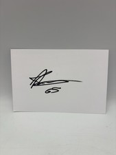Reece Munro Manchester United 2025-26 Season Signed 6x4 White Index Card