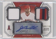 2012 Museum Collection Signature Swatches Dual Relics Jordan Walden Auto 0aa