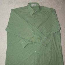 Antonioli Green Long Sleeve Dress Shirt XL
