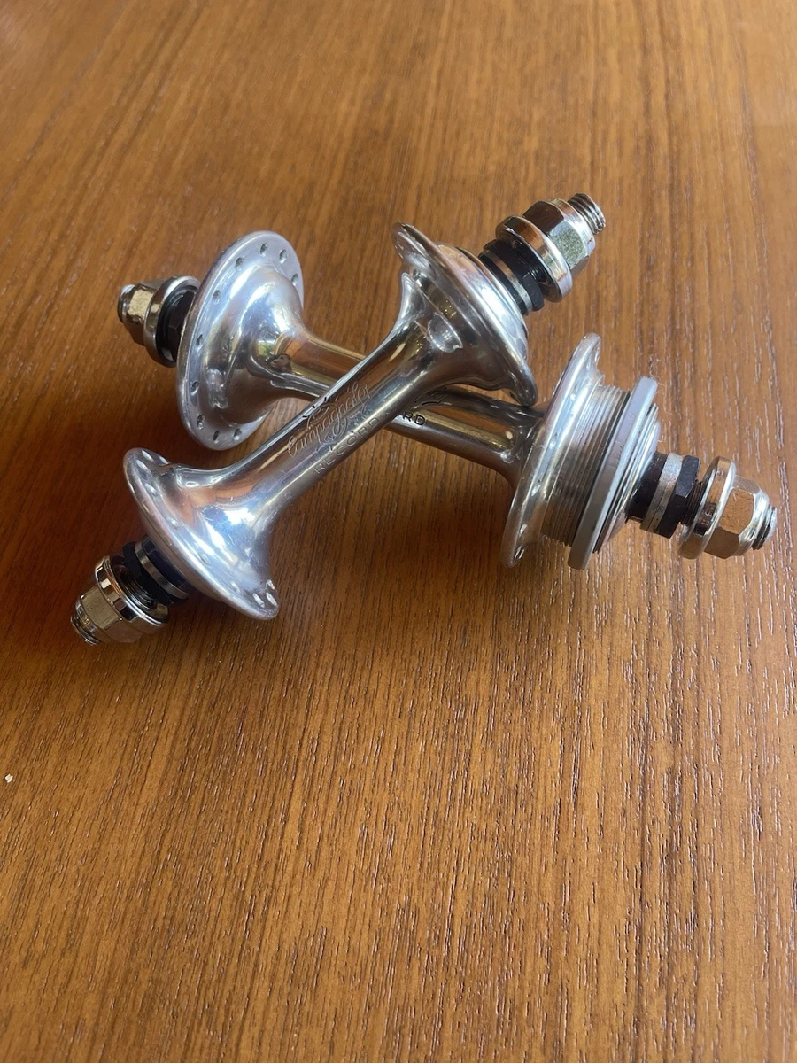 Moyeux De Piste Campagnolo Nuovo Record Pista - 40h, Filetage BSC, NOS, Italie
