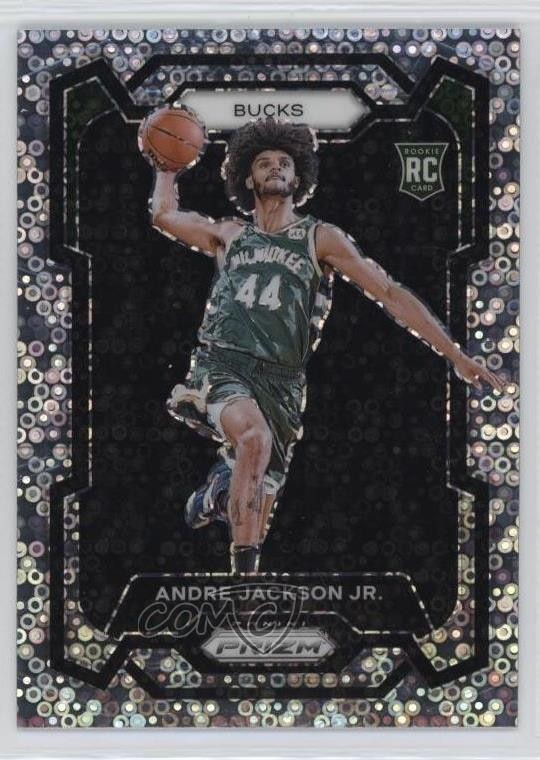 2023-24 Panini Prizm Fast Break Prizm Andre Jackson Jr #131 Rookie RC