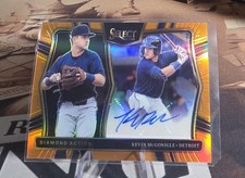 2025 Select Kevin McGonigle Diamond Action Signatures Orange Prizm /75 Auto 