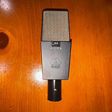 AKG C 414 B-ULS Black Condenser Microphone Wired w/ Pad High-Pass Filter