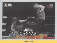 2023 Upper Deck AEW All Elite Wrestling UD Canvas Black Daniel Garcia READ 19mv