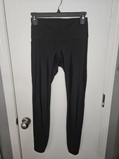 Under Armour Womens Black Yoga Pants Side Pocket Size Small