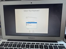 Apple MacBook Air 11 Early 2015 A1465 Intel i5 SSD Clean Install Works