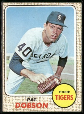 1968 Topps #22 Pat Dobson VG