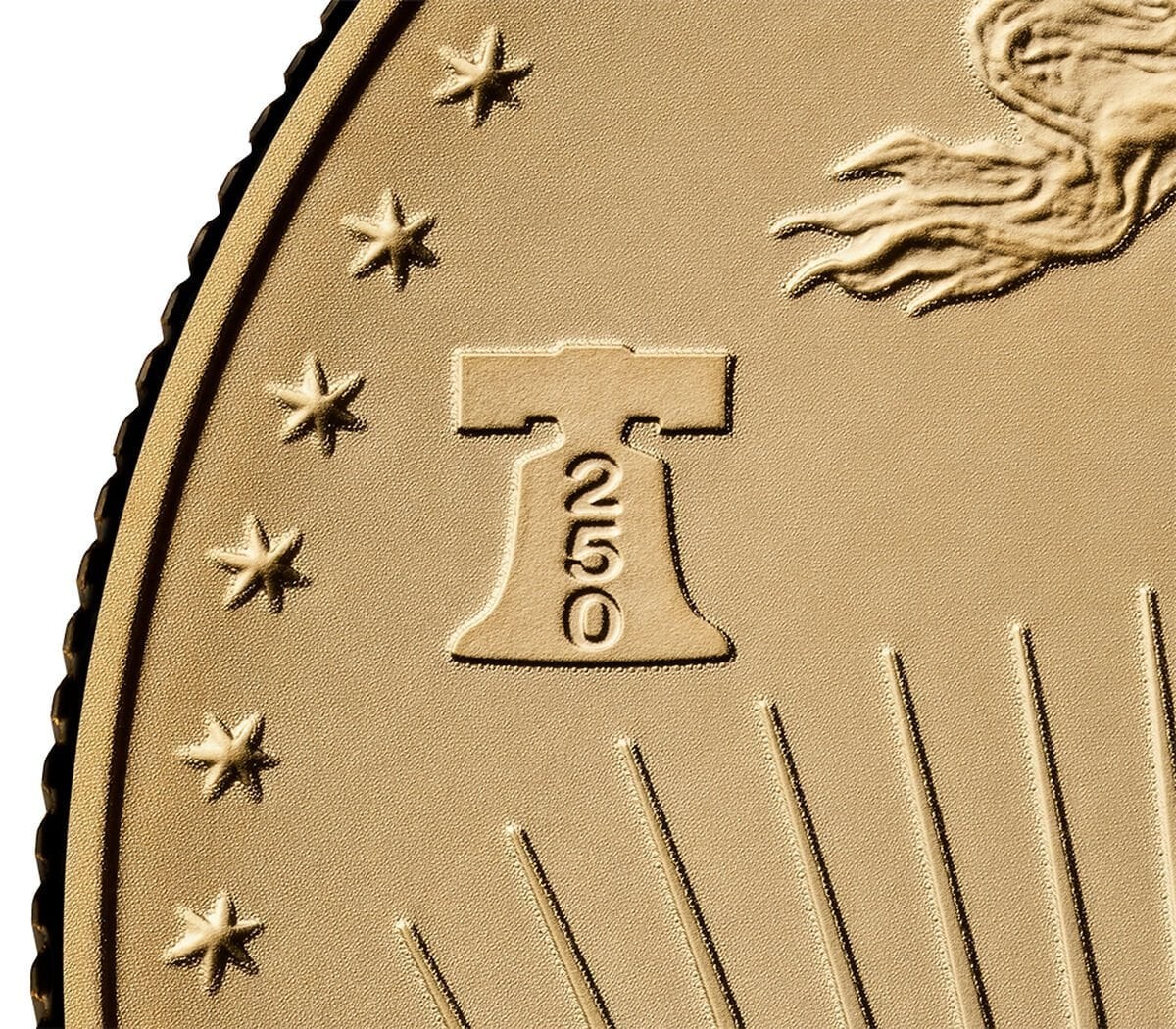 Pre- 1776-2026 W Gold American Eagle One Ounce Enhanced
