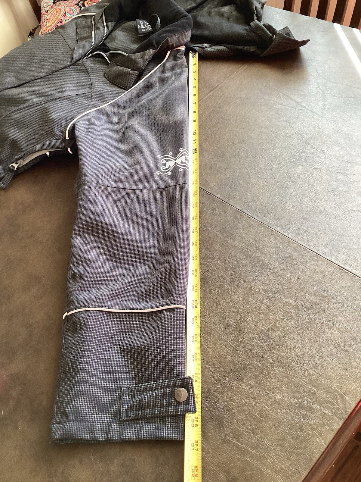 Kerrits Hooded Waterproof Riding Equestrian Jacket XL Vents Pockets Dark Gray