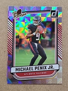 Michael Penix Jr. - Falcons - 2024 Donruss Football - The Rookies - RC - #TR-2