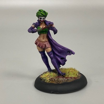 JOKER'S TOCHTER BATMAN MINIATUR SPIEL RITTER MODELLE DC GEMALT SCHURKE
