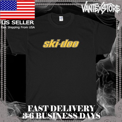 NEW SHIRT SKI-DOO LOGO MEN'S T-SHIRT FUNNY AMERICAN USA SIZE S-5XL