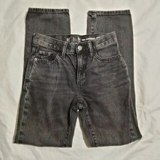 GapKids 1969 Boys Original Adjustable Waist Straight Denim Jeans 14 Slim 24x27 