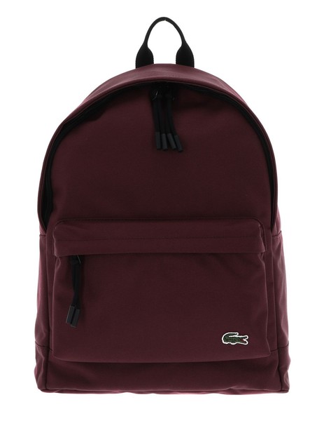 Lacoste Neocroc Backpack Rucksack Freizeitrucksack Rucksack Spleen Weinrot-image