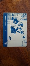 2015-16 Upper Deck Thomas Vanek 1/1 Cyan Printing Plate Minnesota Wild