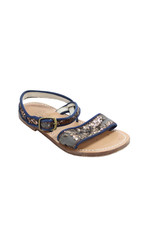 Bonpoint Girls Glitter Ankle Strap Open Toe F...