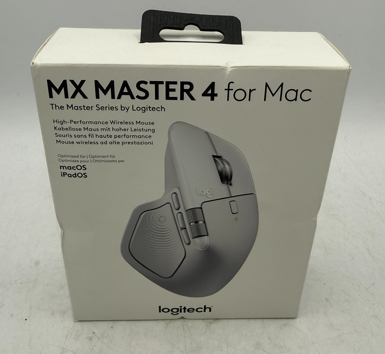Logitech MX Master 4 for Mac mouse Office Right-hand Bluetooth Laser 8000 DPI