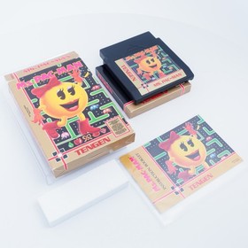 Ms. Pac-Man & Pac-Man CIB Lot for Nintendo Entertainment System NES Tengen
