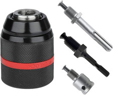 1.5-13Mm Keyless Chuck 1/2-20UNF Chuck Adapter for Impact Driver