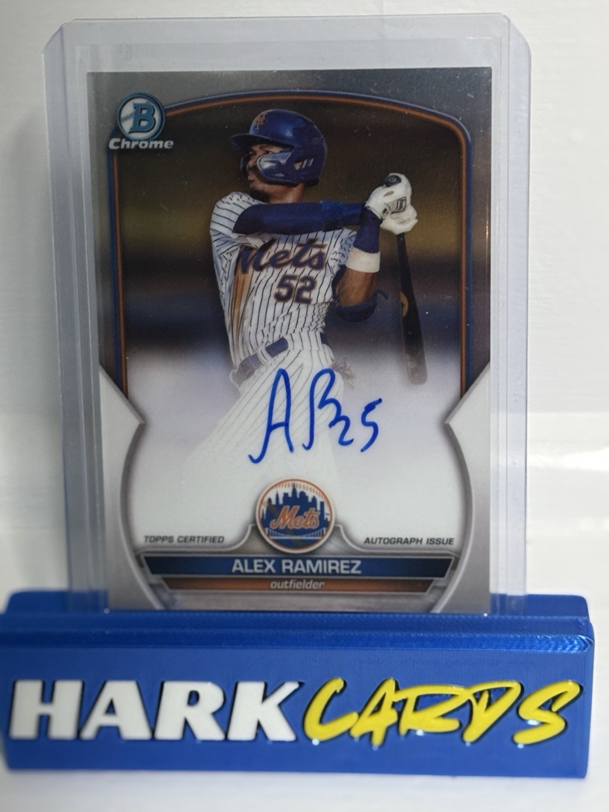 2023 Bowman - Chrome Prospect Autographs Alex Ramirez #CPA-AR (AU, RC)