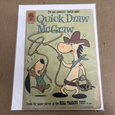 Dell Quick Draw McGraw #8 Silver Age 1961