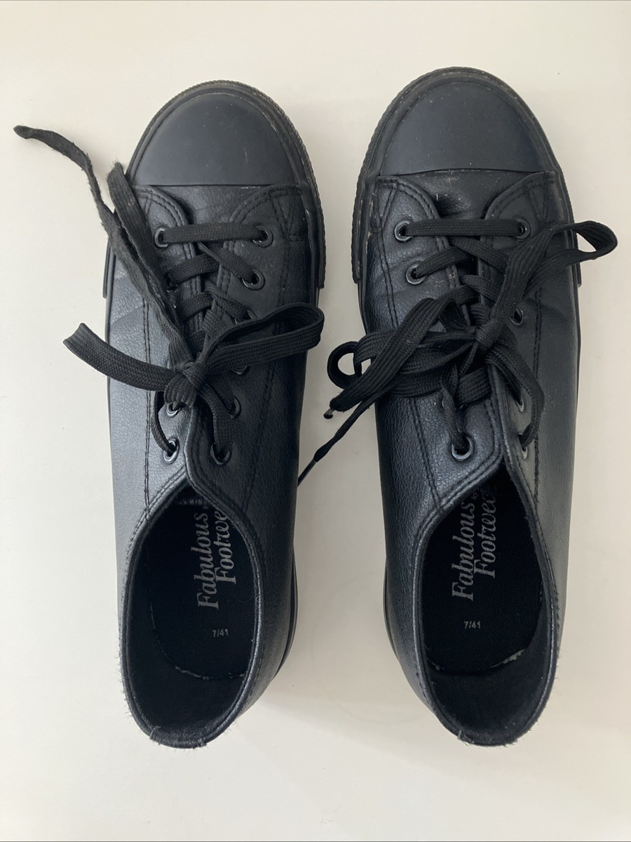 Fabulous Footwear By George Ladies or Black School Shoes UK Size