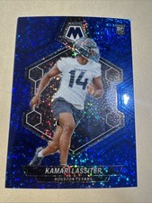 2024 Mosaic Kamari Lassiter RC Blue Sparkle Mosaic Prizm /96 #342 (RC) Texans