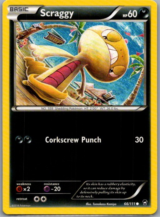 XY - Furious Fists #66/111 Scraggy