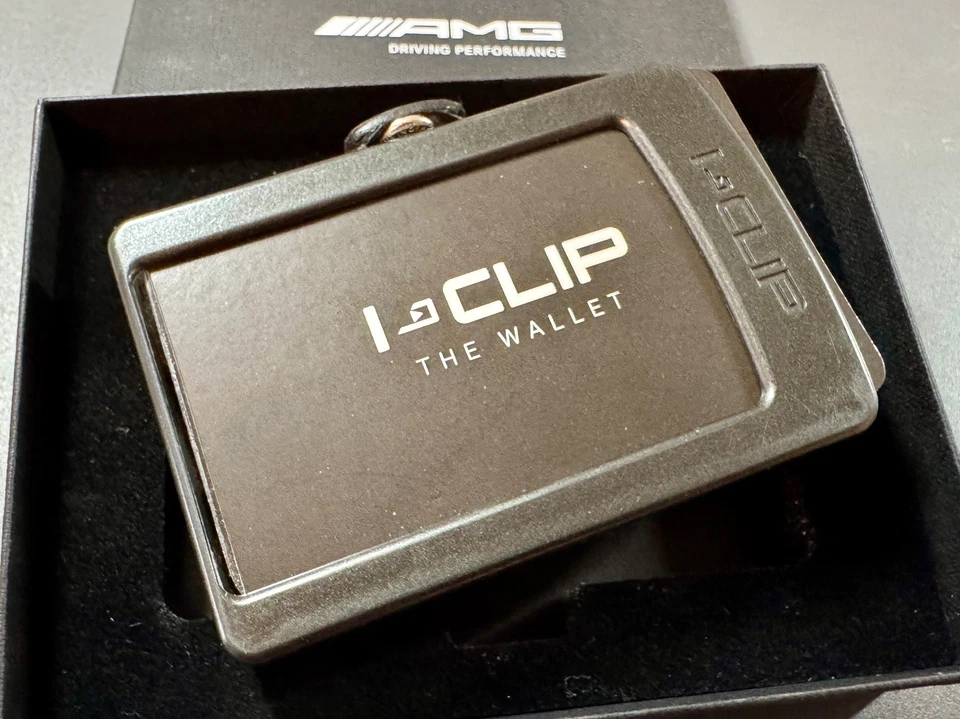 Mercedes AMG Collection I-CLIP The Wallet Geldbörse Geldklammer Karten-Etui gebr - Bild 4 von 4