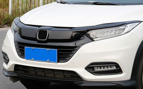 3pcs Glossy Black Front Bumper Center Hood Grill Strips For Honda HR-V 2019-2021 - Picture 6 of 6