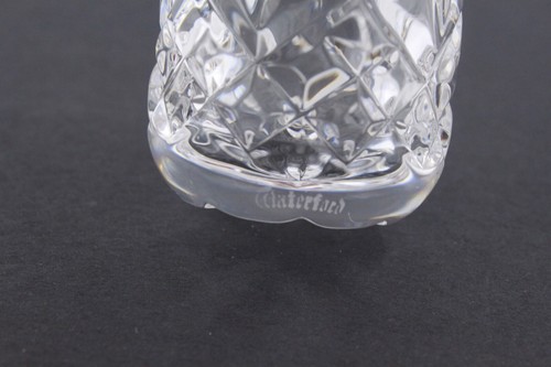 WATERFORD CRYSTAL LISMORE 4" SALT/PEPPER SHAKER – MINT - Picture 5 of 5