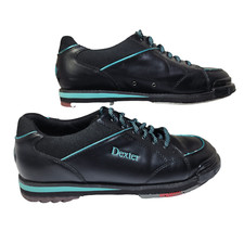 Dexter SST 8 Pro Black/Turquoise Womens Interchangeable Bowling Shoes Size 9 M