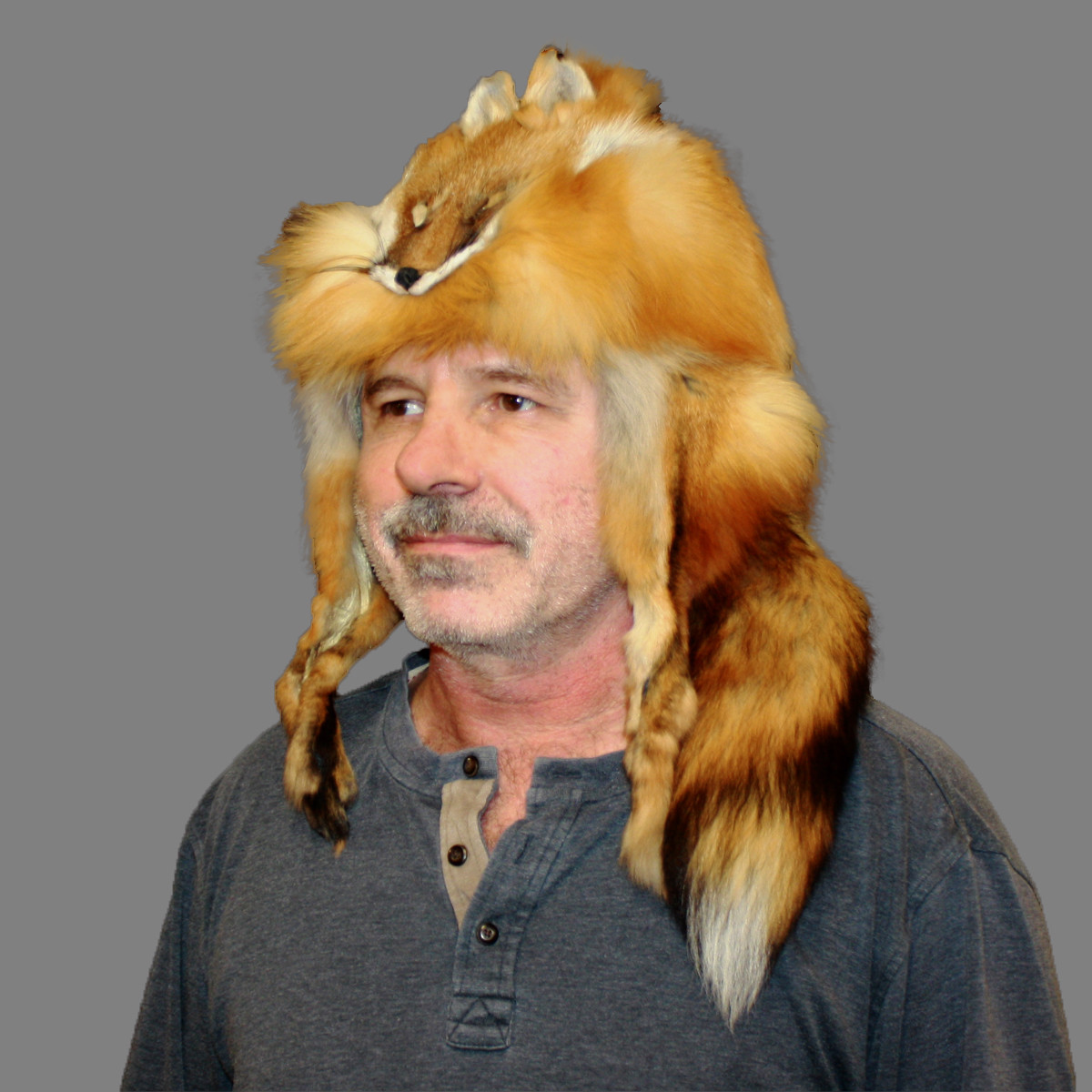 GLACIER WEAR RED FOX MOUNTAIN MAN FUR HAT