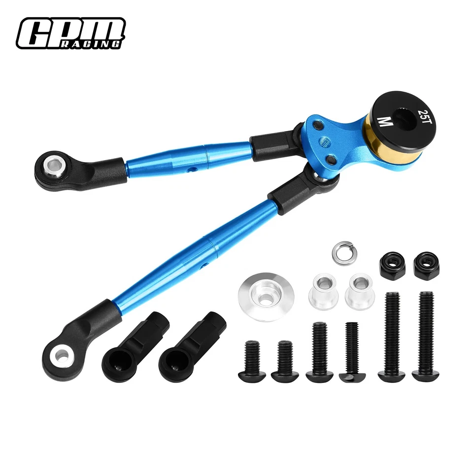 GPM Aluminium Hi-Torque Servo Saver 25T With Tie Rod For TAMIYA Lunch Box - Image 2 of 4